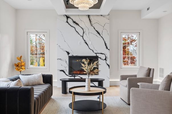 Chandelier, Interior, Living room, Marble Walls