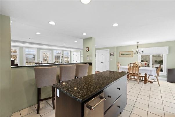 Chandelier, Dining room, Interior, Recessed Lighting