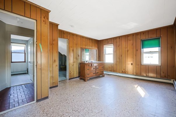 Empty room, Interior, Wooden Walls
