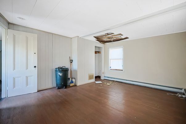 Empty room, Interior, Wood Texture Flooring