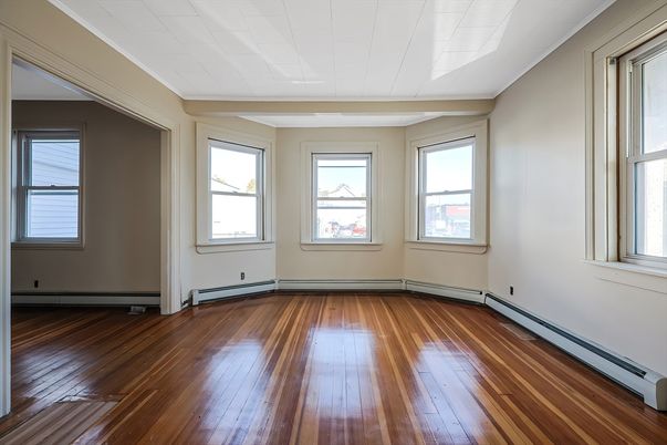 Empty room, Interior, Wood Texture Flooring