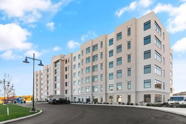 Exterior, Facade, Condo Building