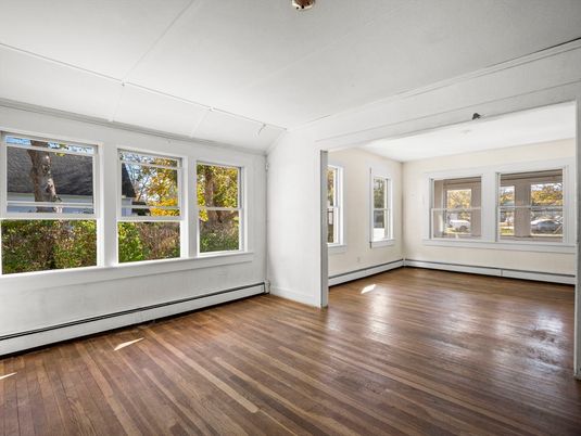 Empty room, Interior, Wood Texture Flooring