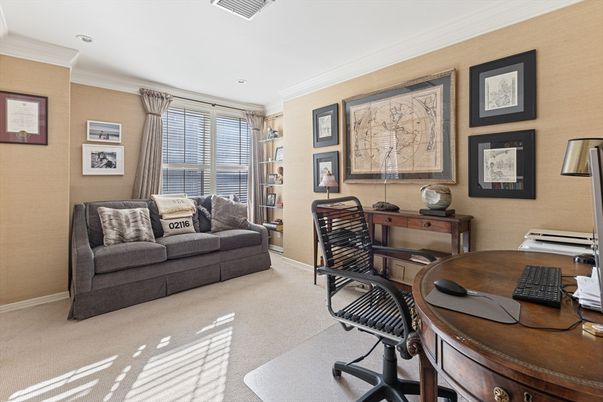 Home Office, Interior, Recessed Lighting