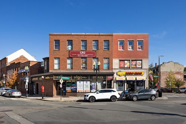 Exterior, Facade, Brick Facade, Condo Building