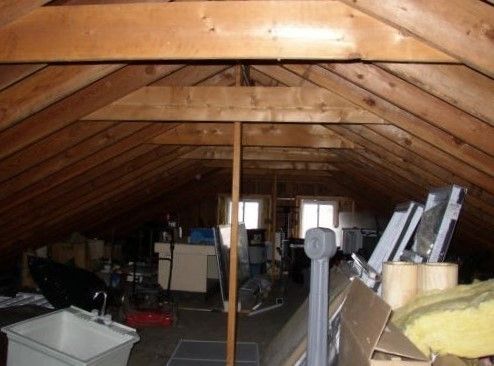 Fitness Equipment, Interior, Wooden Beams, Wooden Ceilings
