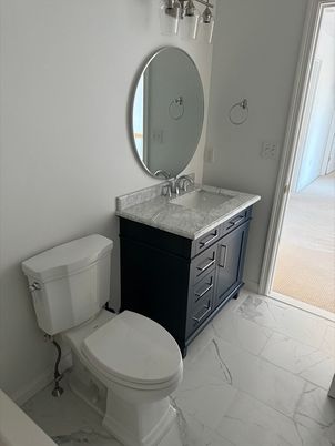 Bathroom, Dual Sink Vanities, Interior, Marble