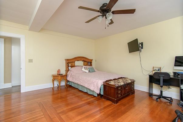 Bedroom, Home Office, Interior, Wood Texture Flooring
