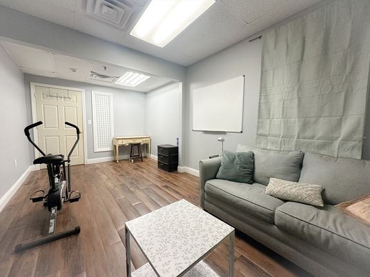 Fitness Equipment, Interior, Wood Texture Flooring