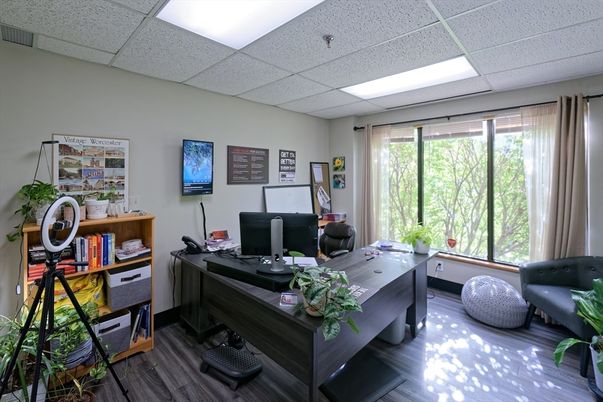 Home Office, Interior, Wood Texture Flooring