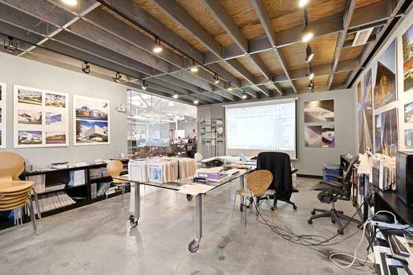 Home Office, Interior, Wooden Beams, Wooden Ceilings