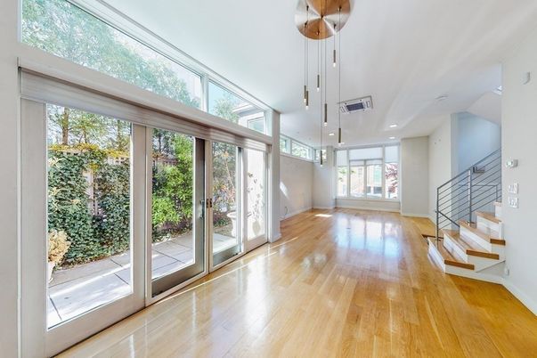 Interior, Pendant Lights, Recessed Lighting, Wood Texture Flooring