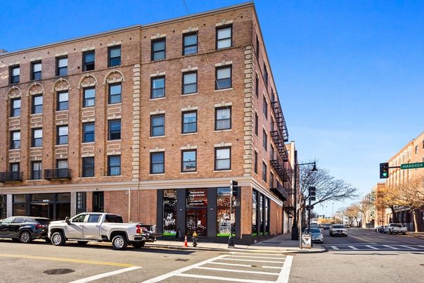 Exterior, Facade, Brick Facade, Condo Building