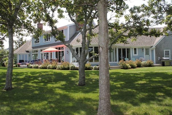 Attached, Backyard, Exterior, Facade, Cape Cod