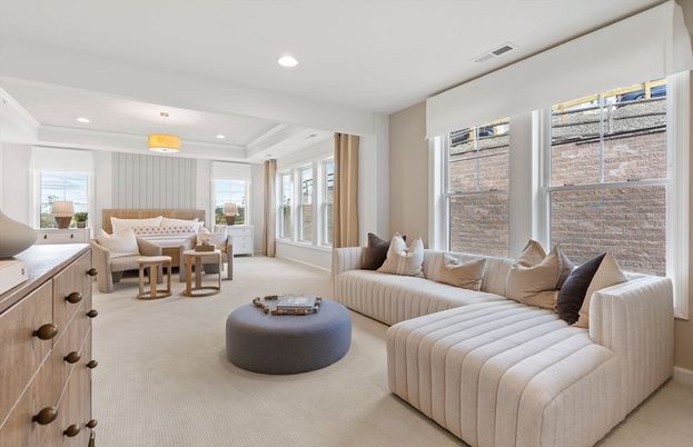 Bedroom, Interior, Living room, Pendant Lights, Recessed Lighting