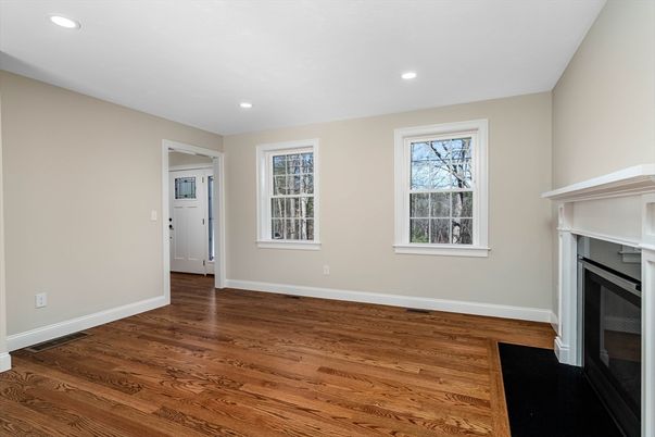 Empty room, Interior, Wood Texture Flooring