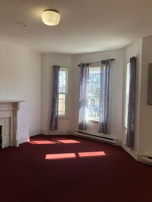 Empty room, Fireplace, Interior