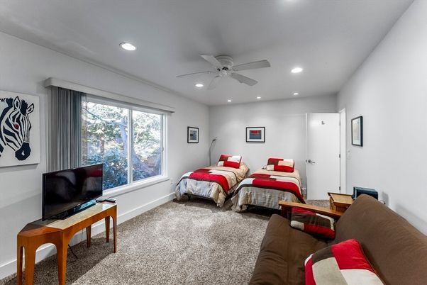 Bedroom, Interior, Living room, Recessed Lighting