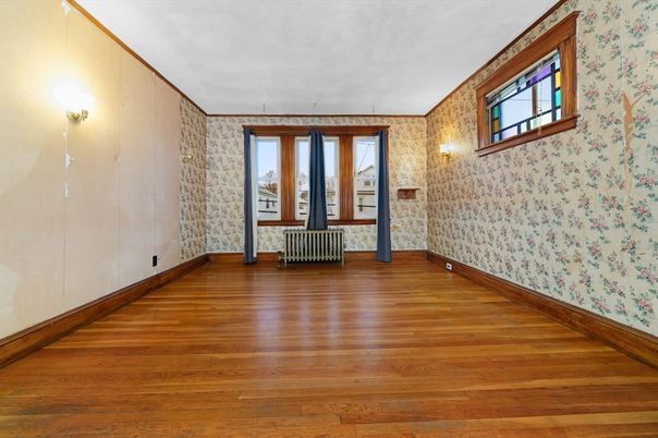 Empty room, Interior, Wood Texture Flooring