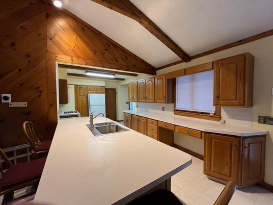 Interior, Kitchen, Wooden Beams