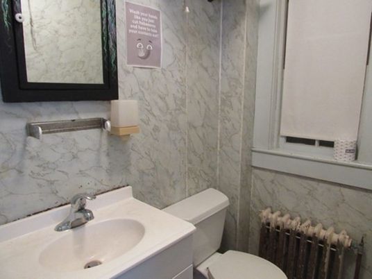 Bathroom, Interior, Marble Walls