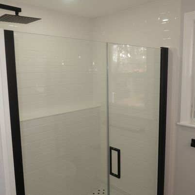 Bathroom, Glass Shower, Interior