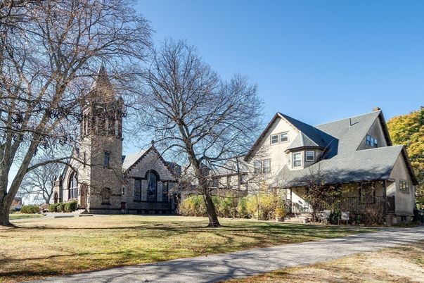 Backyard, Exterior, Facade, Tudor Revival