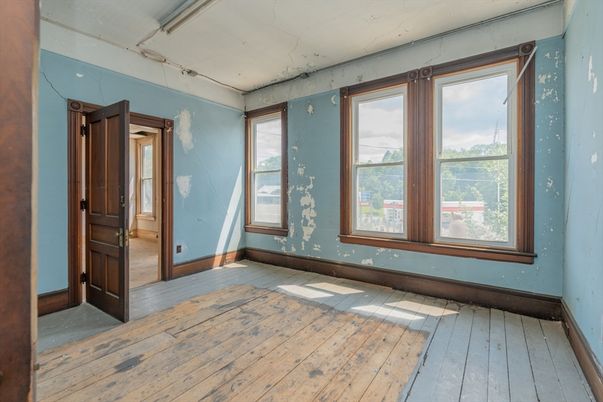 Empty room, Interior, Wood Texture Flooring
