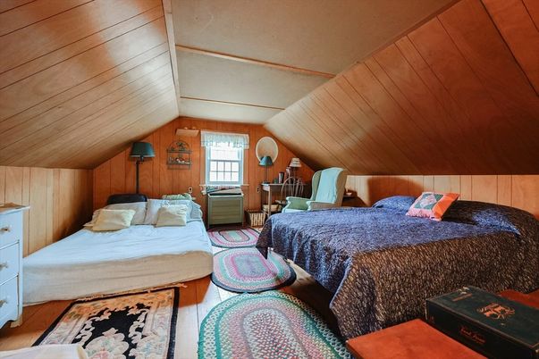 Bedroom, Interior, Wooden Ceilings, Wooden Walls
