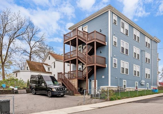 Exterior, Facade, Condo Building