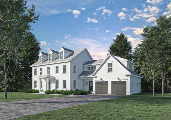 Attached, Exterior, Facade, Farmhouse
