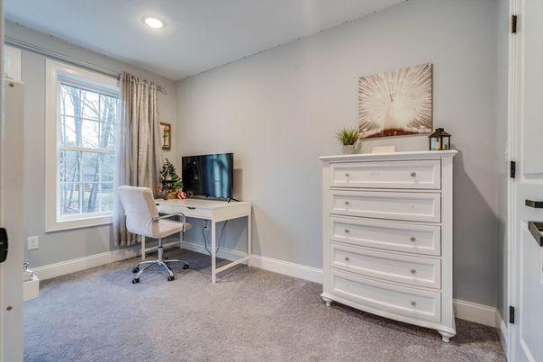Home Office, Interior, Recessed Lighting