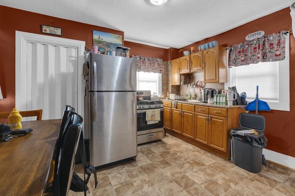 Dining room, Interior, Kitchen