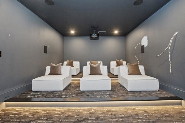 Interior, Recessed Lighting, Theatre Room