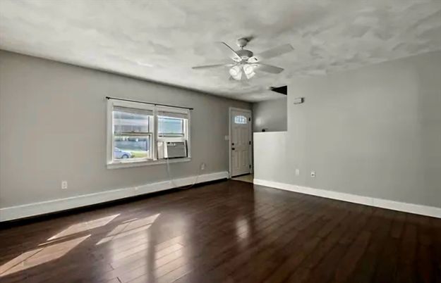 Empty room, Interior, Wood Texture Flooring