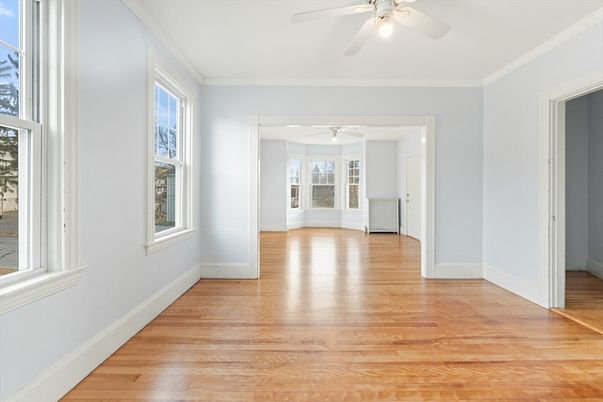 Empty room, Interior, Wood Texture Flooring
