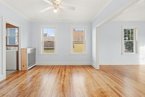 Empty room, Interior, Wood Texture Flooring