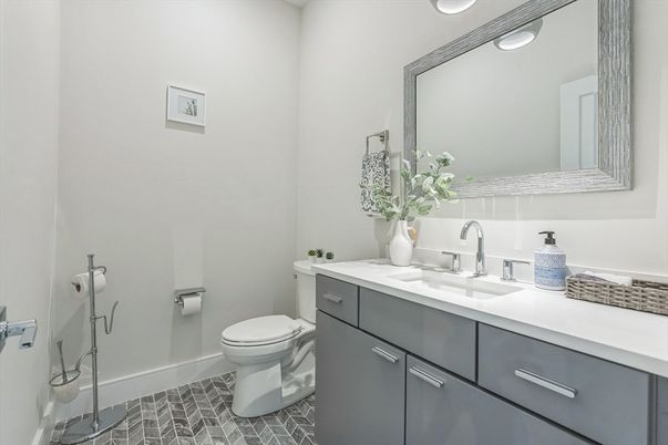Bathroom, Interior, Recessed Lighting