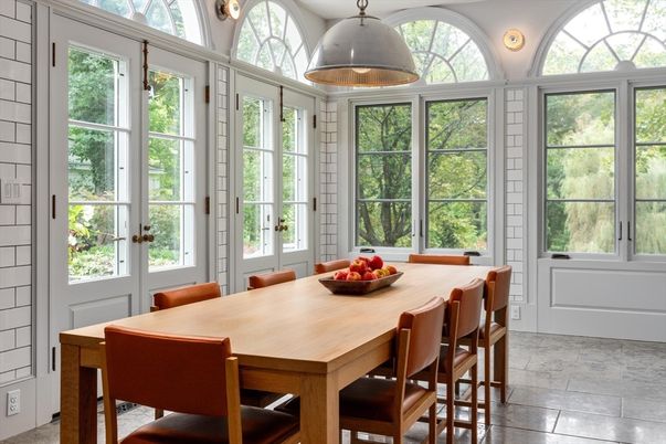 Dining room, Interior, Pendant Lights
