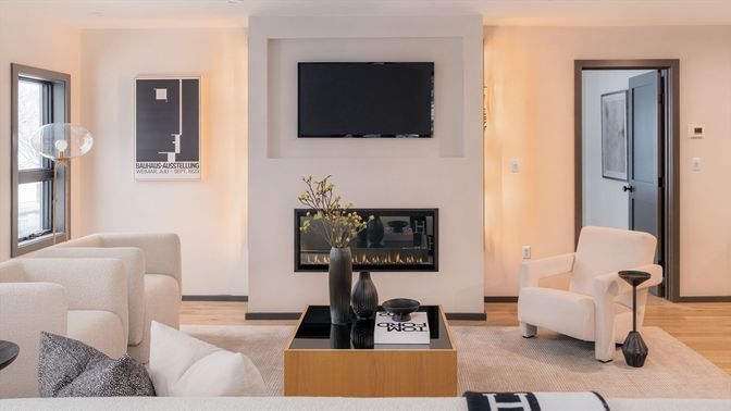Fireplace, Interior, Living room, Wood Texture Flooring