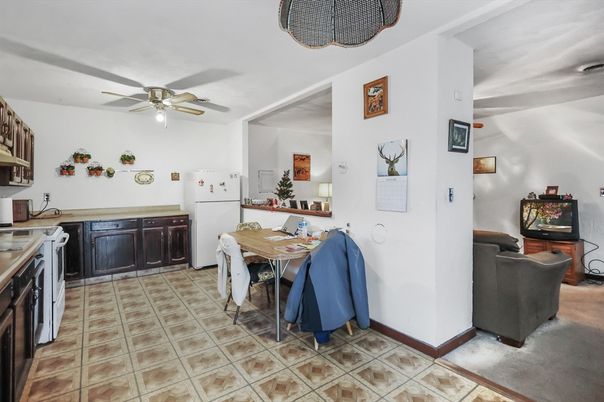 Dining room, Interior, Kitchen