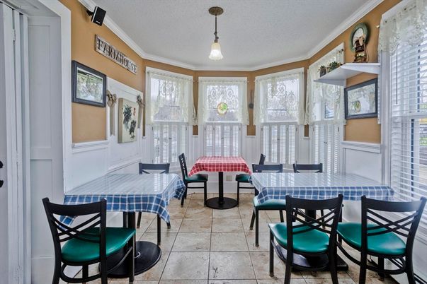 Dining room, Interior