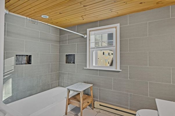 Bathroom, Interior, Wooden Ceilings
