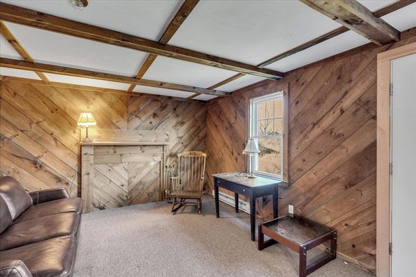 Interior, Wooden Beams, Wooden Walls