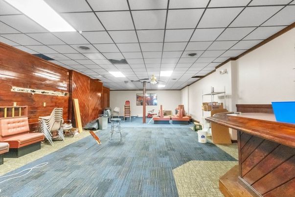 Interior, Recessed Lighting, Wooden Walls