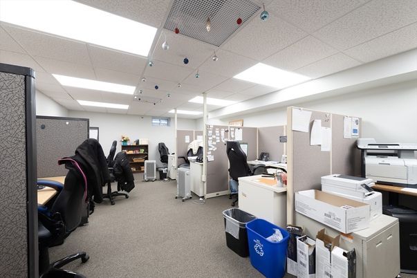 Home Office, Interior, Recessed Lighting