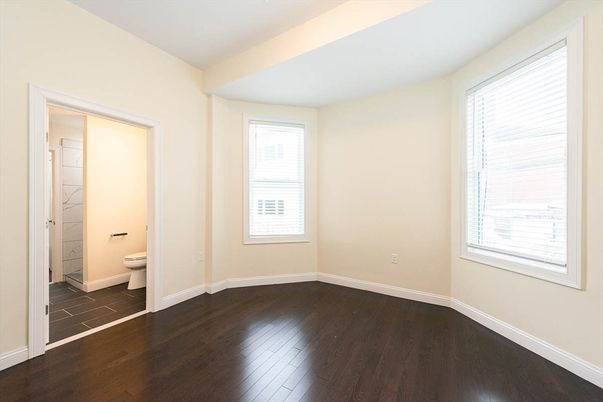 Bathroom, Empty room, Interior, Wood Texture Flooring