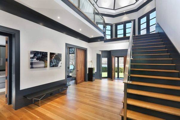 Interior, Recessed Lighting, Wood Texture Flooring