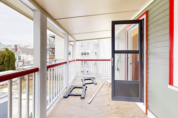 Exterior, Wood Texture Flooring