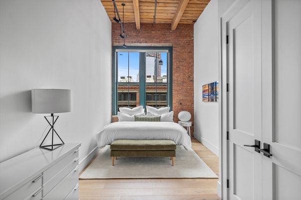 Bedroom, Interior, Stone Walls, Wooden Beams, Wooden Ceilings, Wood Texture Flooring